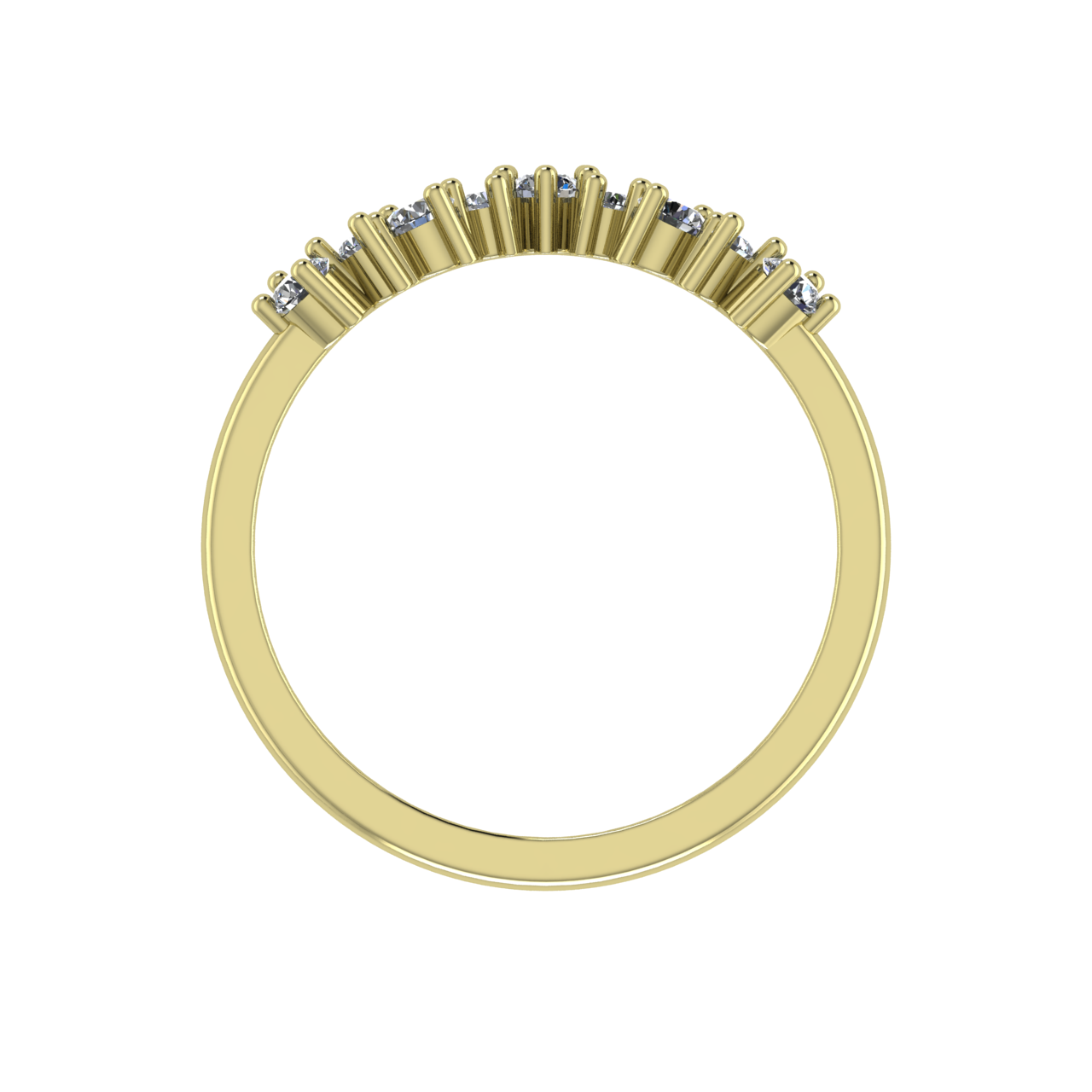 DIAMOND BANDS & STACKABLES CONTOUR RINGS & BANDS